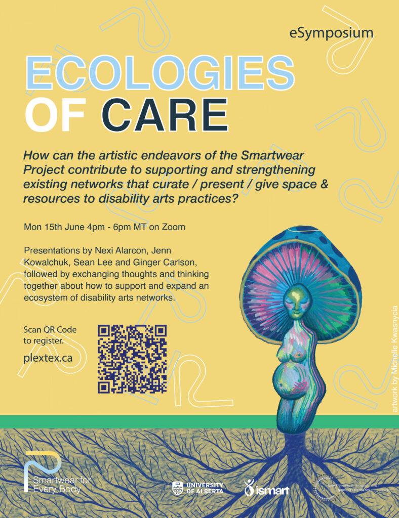 eSymposium poster designed by Michelle Kwasnycia
