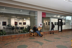McMullen Gallery - storefront window