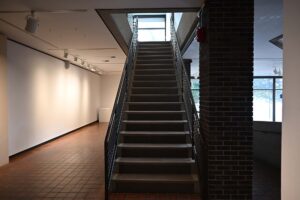 FAB Gallery - stairs to the second floor