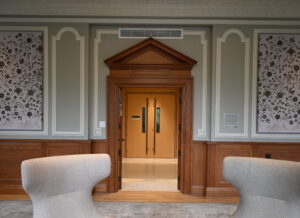 McCullough Reading Room - entrance doorway
