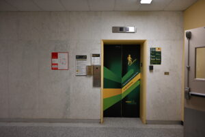 Cameron Library - elevator